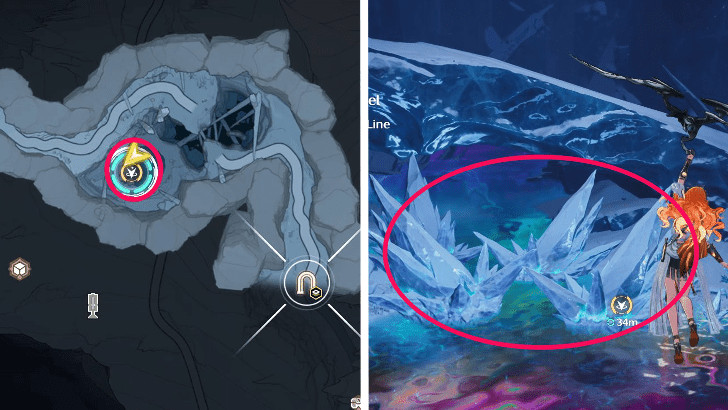 Shatter Certain Ice Blocks With Glommoth