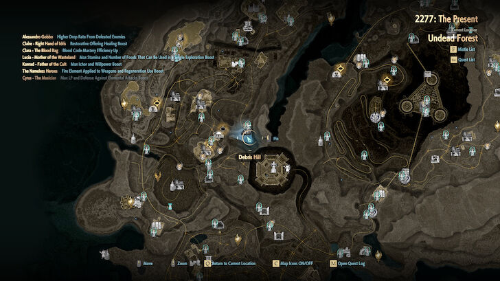 Formae Mech-Arms Lycoris Map Location