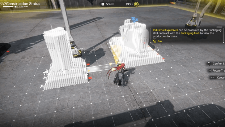 Connect the Shredding Unit to the Packaging Unit