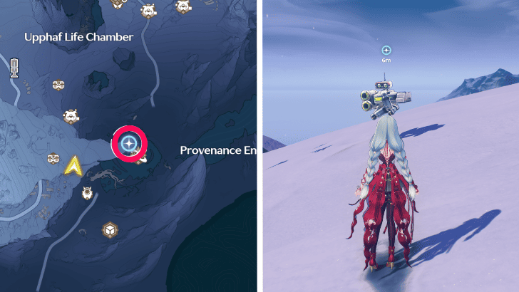 Fracture the Frozen Mirror Location 3