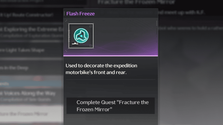 Flash Freeze Livery Tooltip