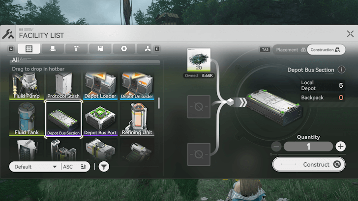 Craft Depot Bus Section