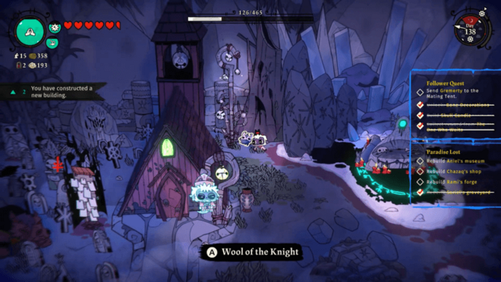 Obtain the Wool of the Knight