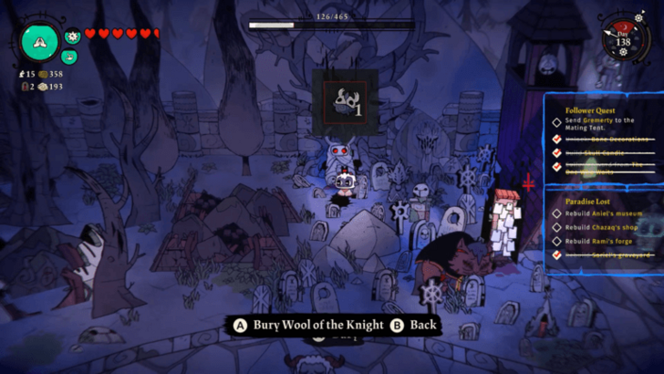 Bury the Wool of the Knight