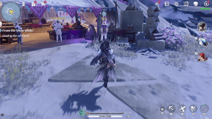 Head to the Next Tent