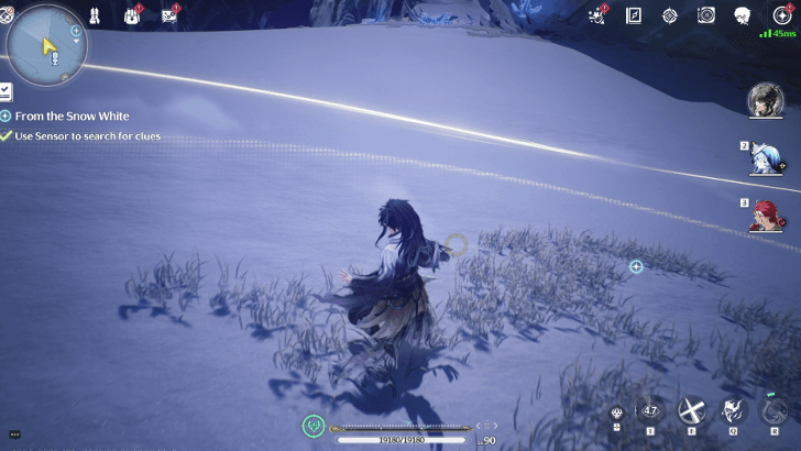 Use Sensor to Search for Clues