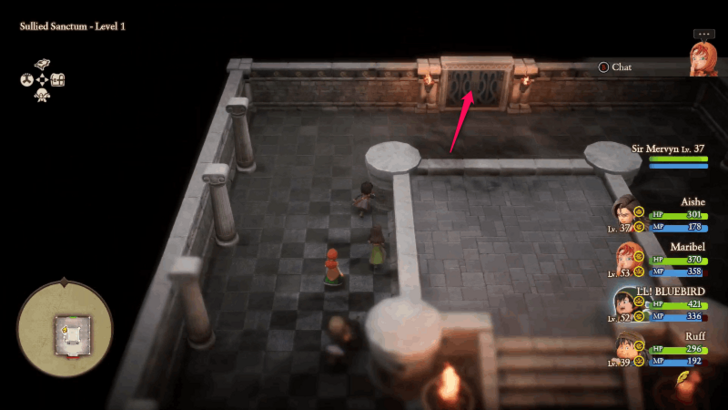 Sullied Sanctum Step 4