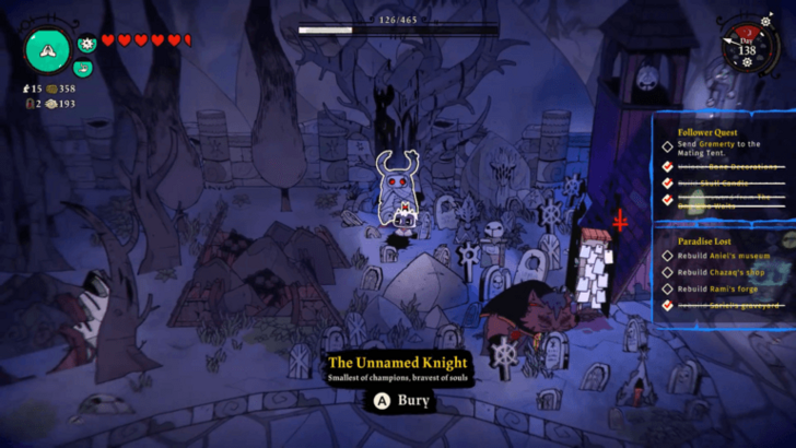 Uncover the Grave of the Unnamed Knight