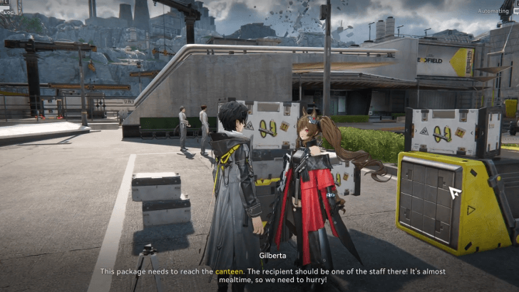 Take the First Package from Gilberta