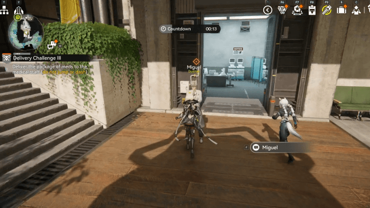 Deliver the Package of Meds to the Medical Staff