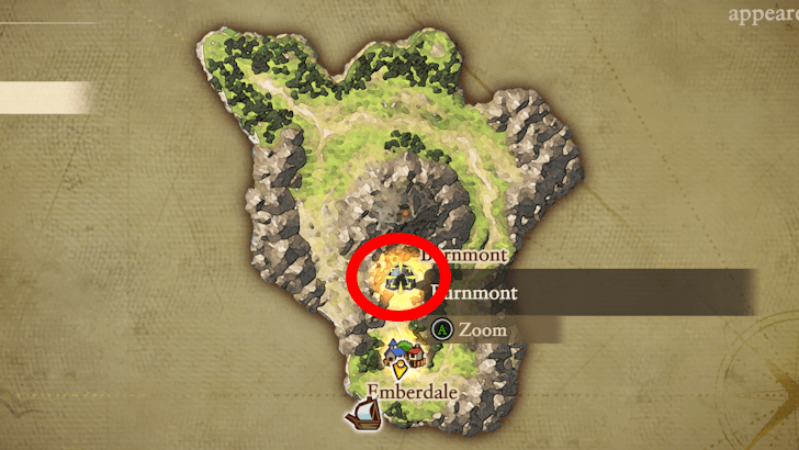 Burnmont Map Location