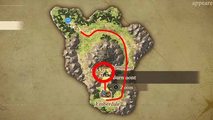 Burnmont Map Location