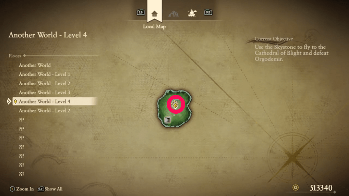 Gold Fragment 67 Map