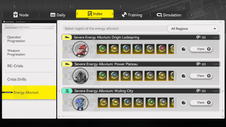 Clear Severe Energy Alluviums