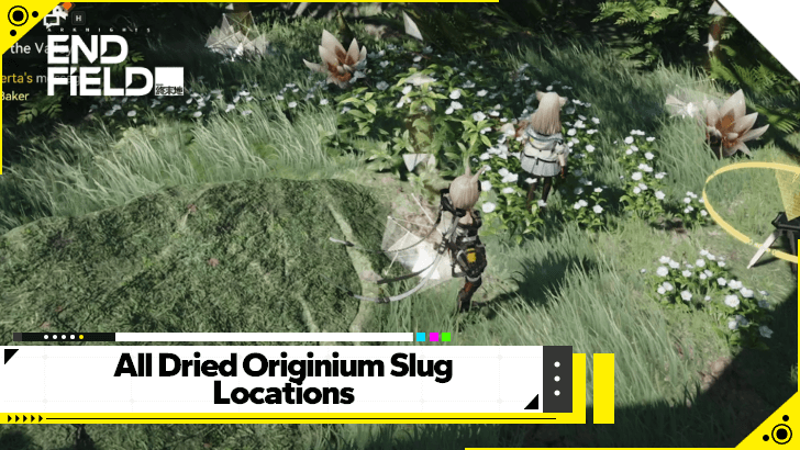 Arknights Endfield - All Dried Originium Slug Locations
