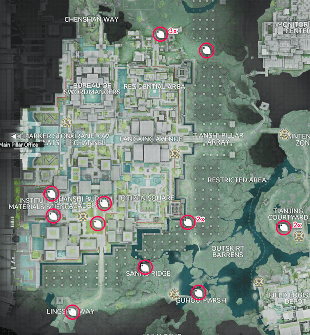 Dried Slug Locations Cropped