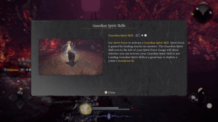 Guardian Spirit Skills Unlock