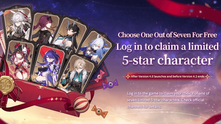 Honkai Star Rail - Free 5-Star Character
