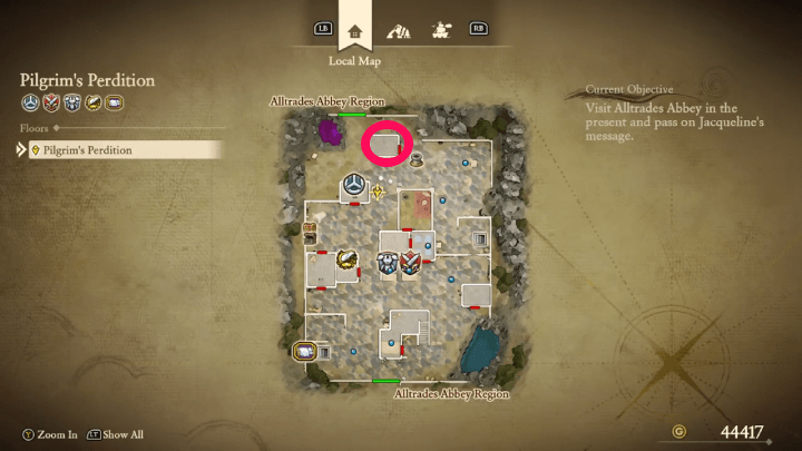 Silver Fragment 61 Map