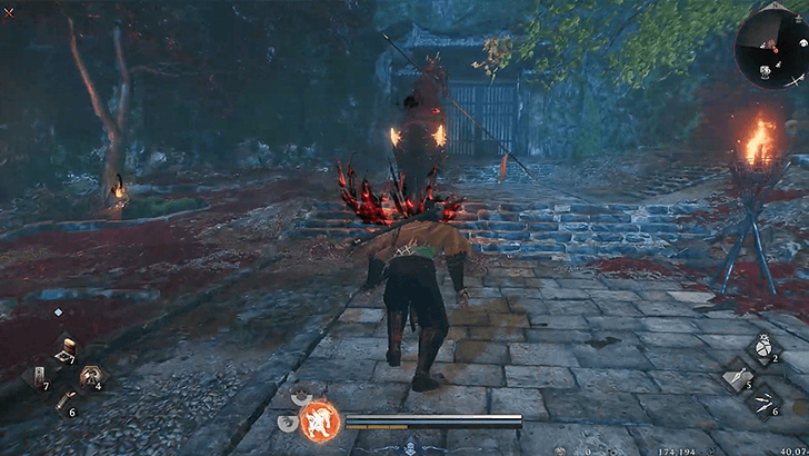 Crucible Wraith - Yagyo Soldier Overworld Location