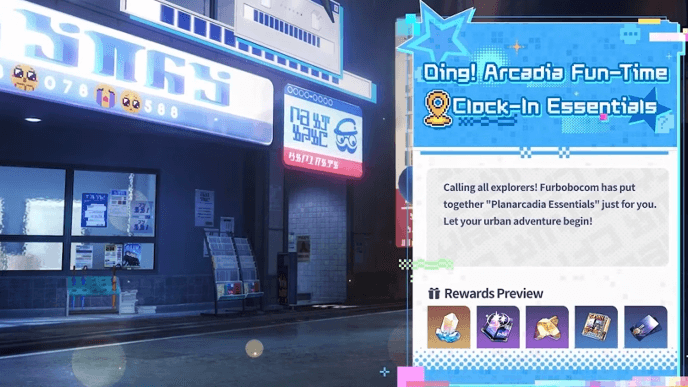 HSR - Ding Arcadia Fun-Time Clock-In Essentials