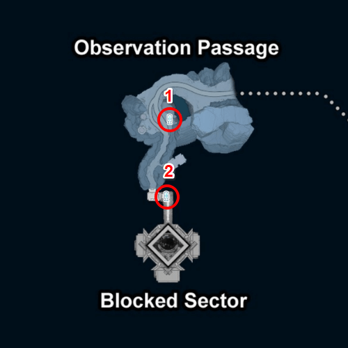 Starblind Crashsite Resonance Beacons Observation Passage