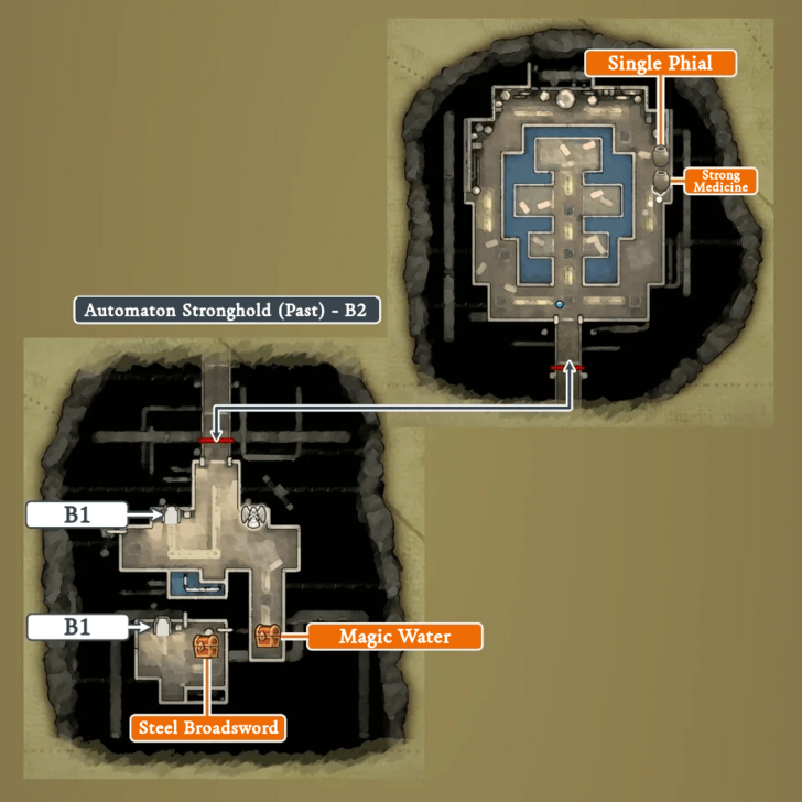 Automaton Stronghold Past map 2