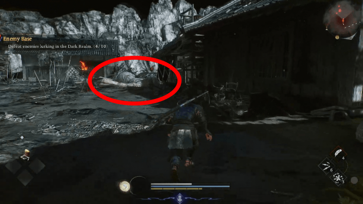 Nioh 3 Defeat the Yokai at Maisaka Post 4