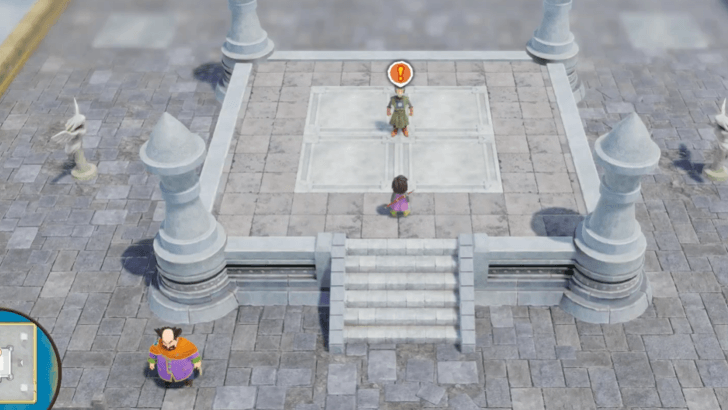 Sir Mervyn at the top of the Tallest Tower