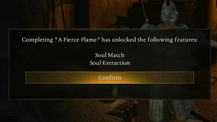 A Fierce Flame Soul Match Unlocked