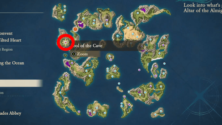 Curious Fragment 59 Map