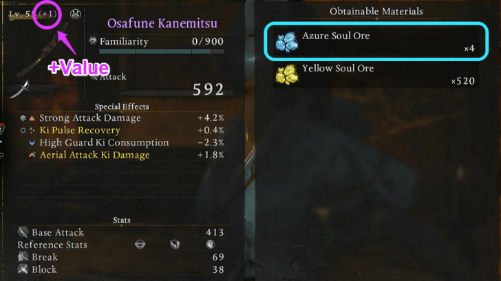 Azure Soul Ore Extraction