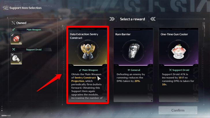 Select the Gold Option