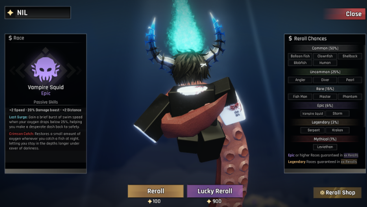 Abyss - Races and RPG