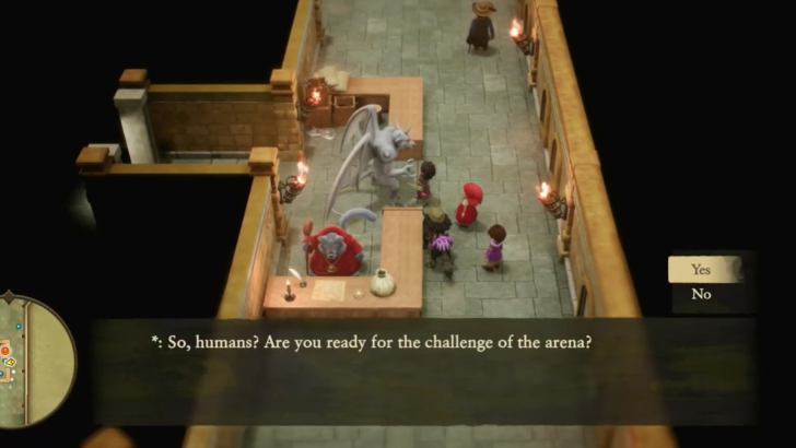 Before Fighting in the Arena