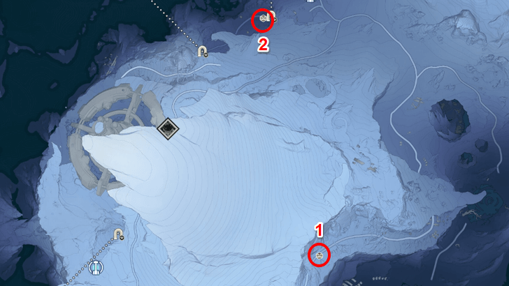 Mount Gjallar Treasure Spot