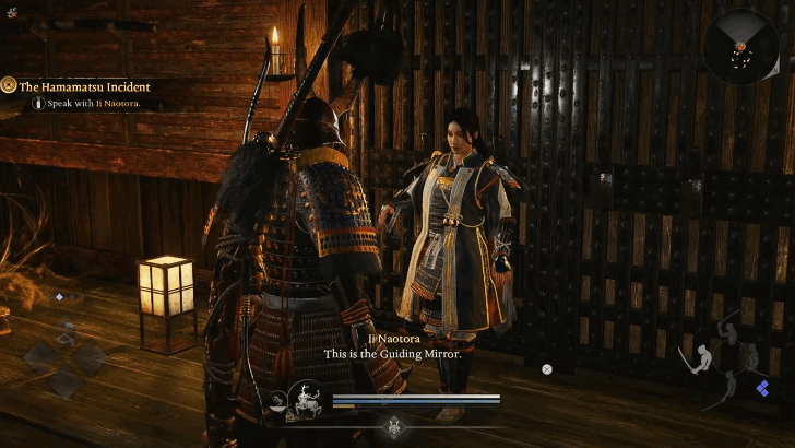 Obtain Guiding Mirror From Ii Naotora