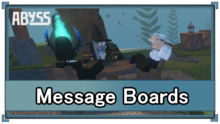 Abyss (Roblox) - Message Boards