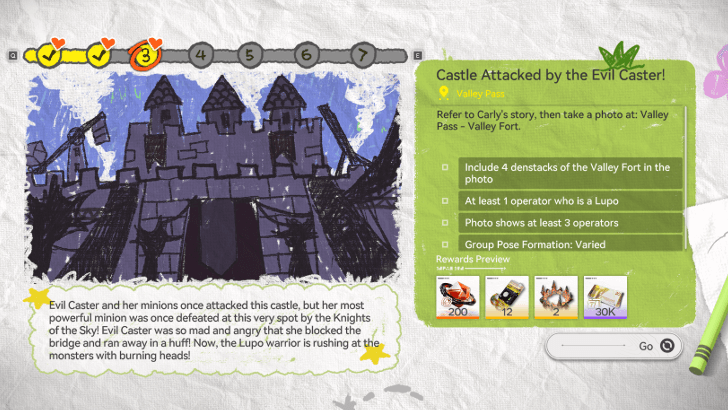 Castle Attacked by the Evil Caster!