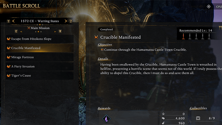 Battle Scroll Crucible Manifested