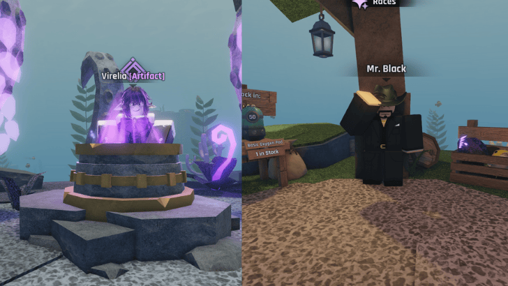 Virelia and Mr. Black