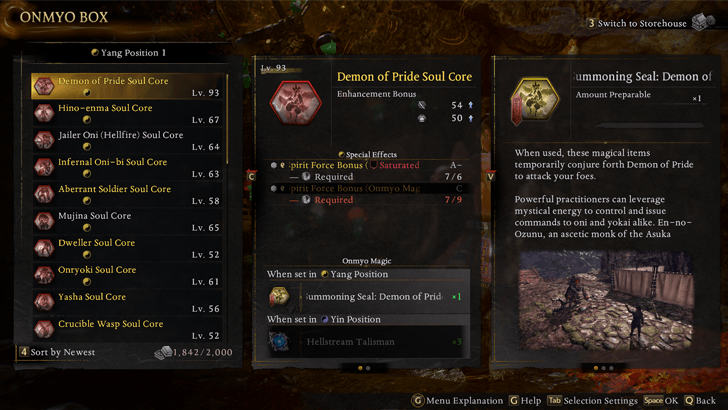 Demon of Pride Soul Core