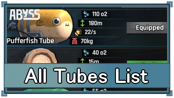 Abyss - All Tubes List