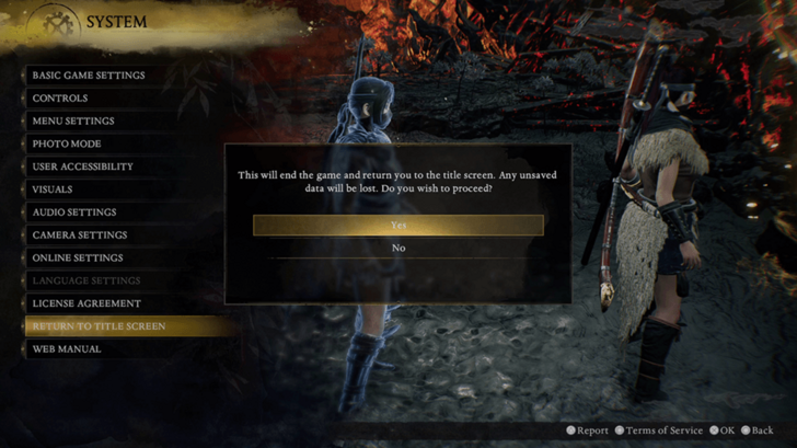 Return to Title Screen