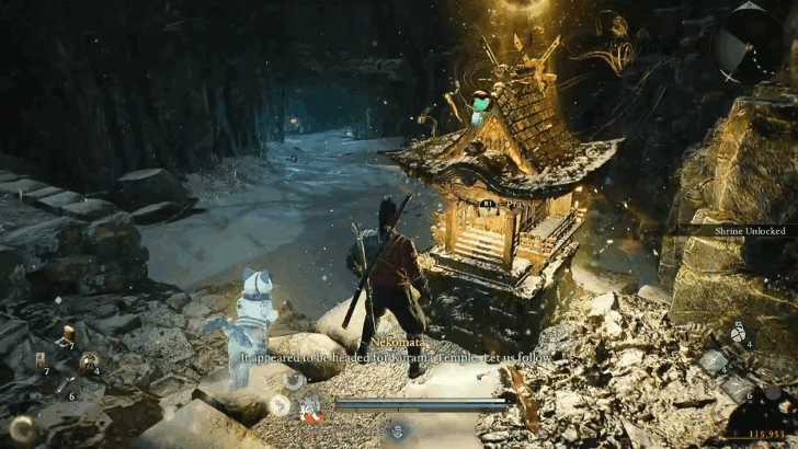 Mt. Kurama - Kinone Michi Overworld Location