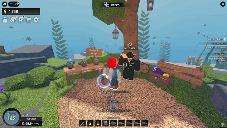 Roblox Abyss Complete Quests