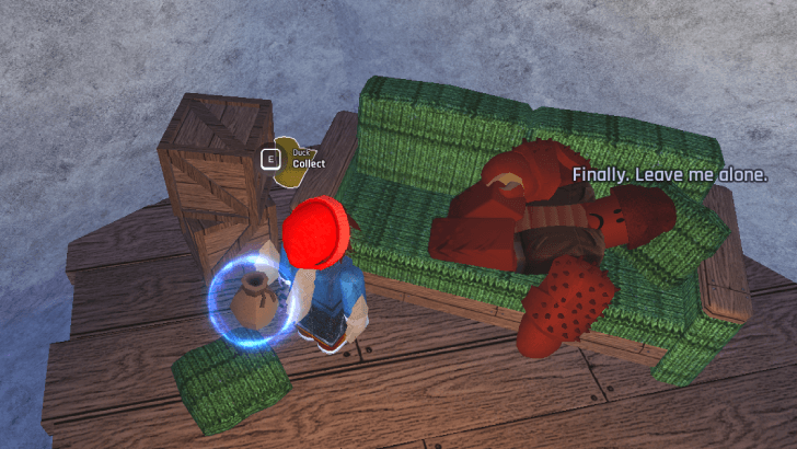 Duck Beside Grumpy Hank