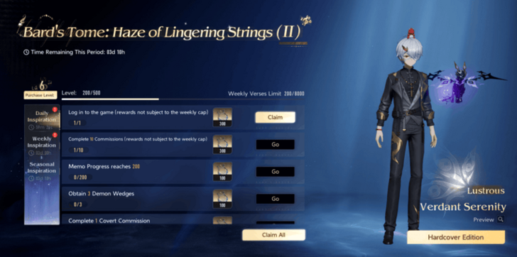 Bardic Inspiration - Duet Night Abyss