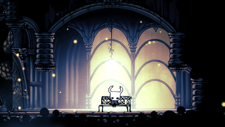 Hollow Knight Fungal Wastes bench