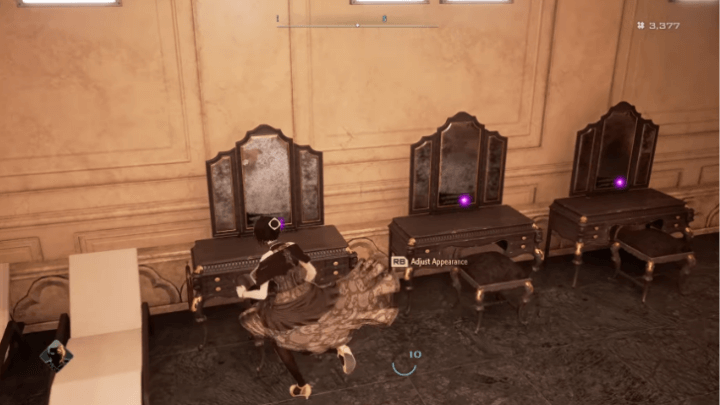 Interact with the mirror